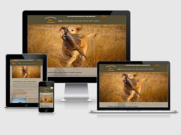 Hosting Websites With 3plains Pheasant Hunting Website Design