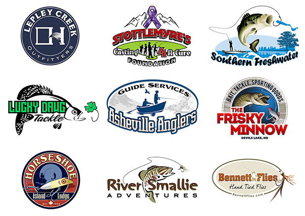 30 Awesome Fishing Logos Designed by 3plains