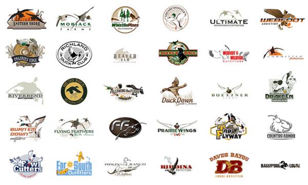 30 Custom Waterfowl Logo Designs by 3plains