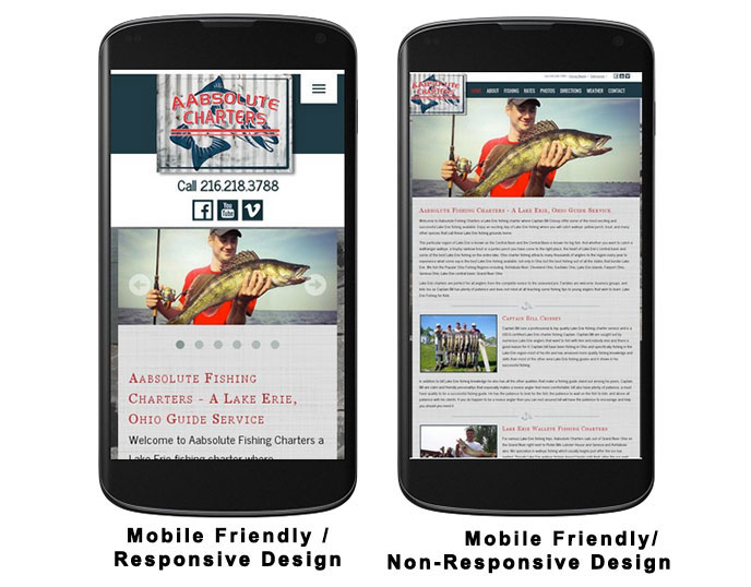 Mobile Friendly Website Example