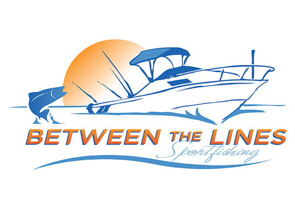 New Custom Charter Fishing Logo  Designed by 3plains - Custom Fishing Logo  Design