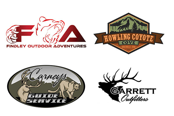 Custom Hunting and Fishing Logos