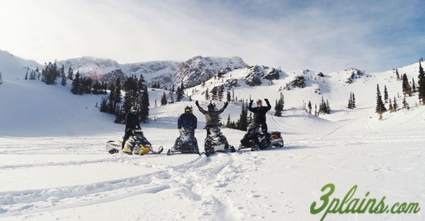 Snowy Range Snowmobile Trip - Centennial, Wyoming