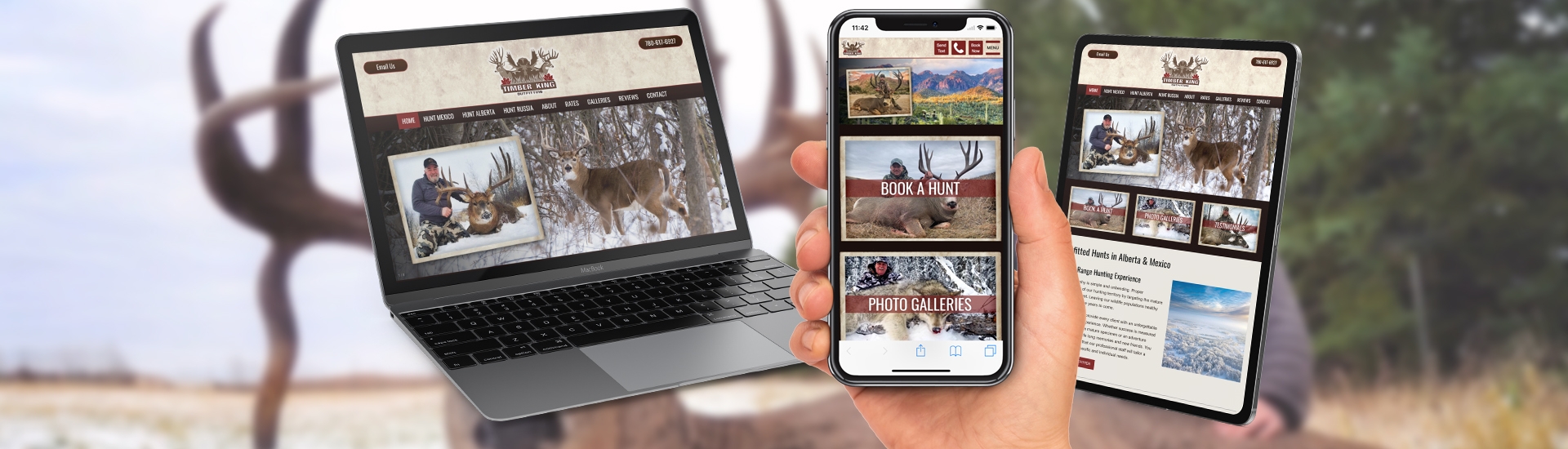Website Design & Marketing for Canadian Outfitters Website Design & Marketing for Canadian Outfitters