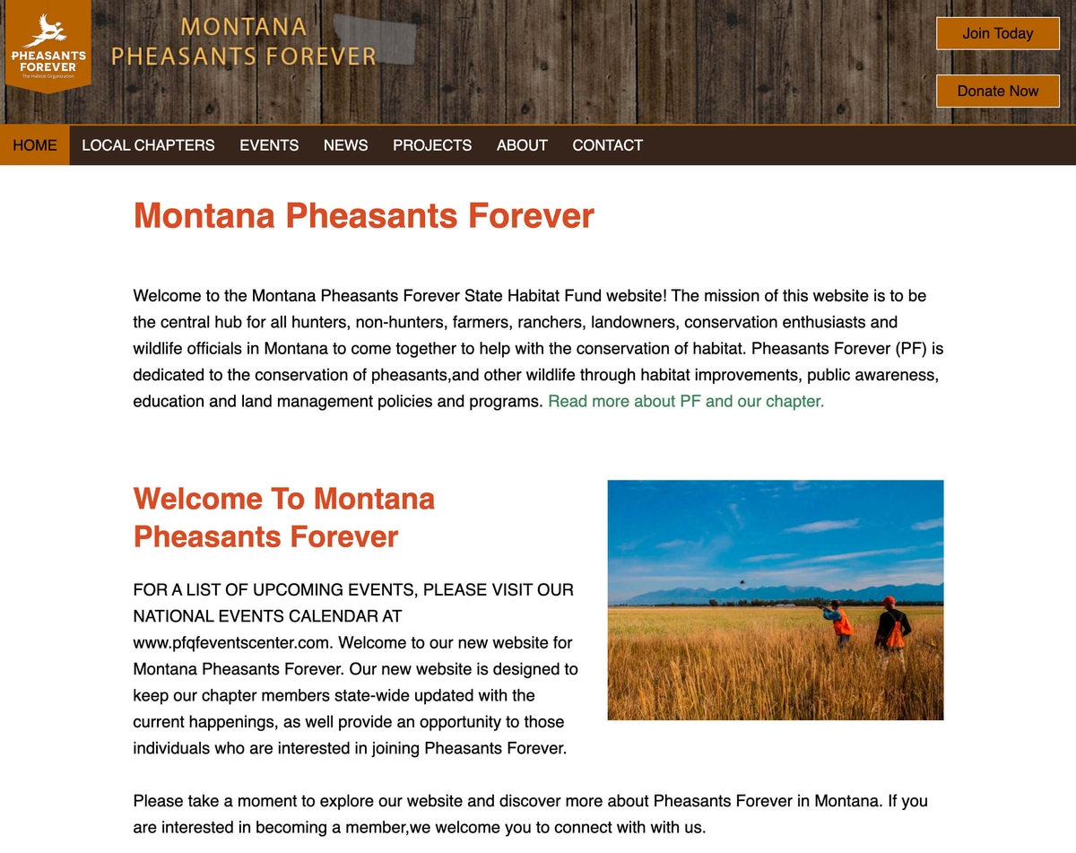 We are the official provider of PF Websites