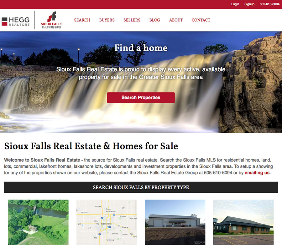 3plains offers real estate web design Realtor Web Sites