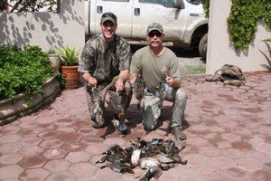 Ryan and Dan from the Pintail Lodge on day 2.