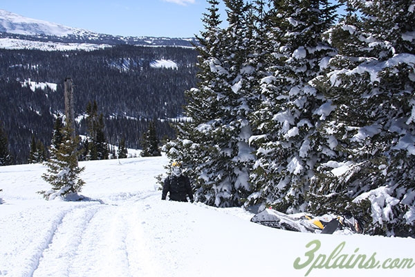Snowy Range Wyoming Snowmobile Trip