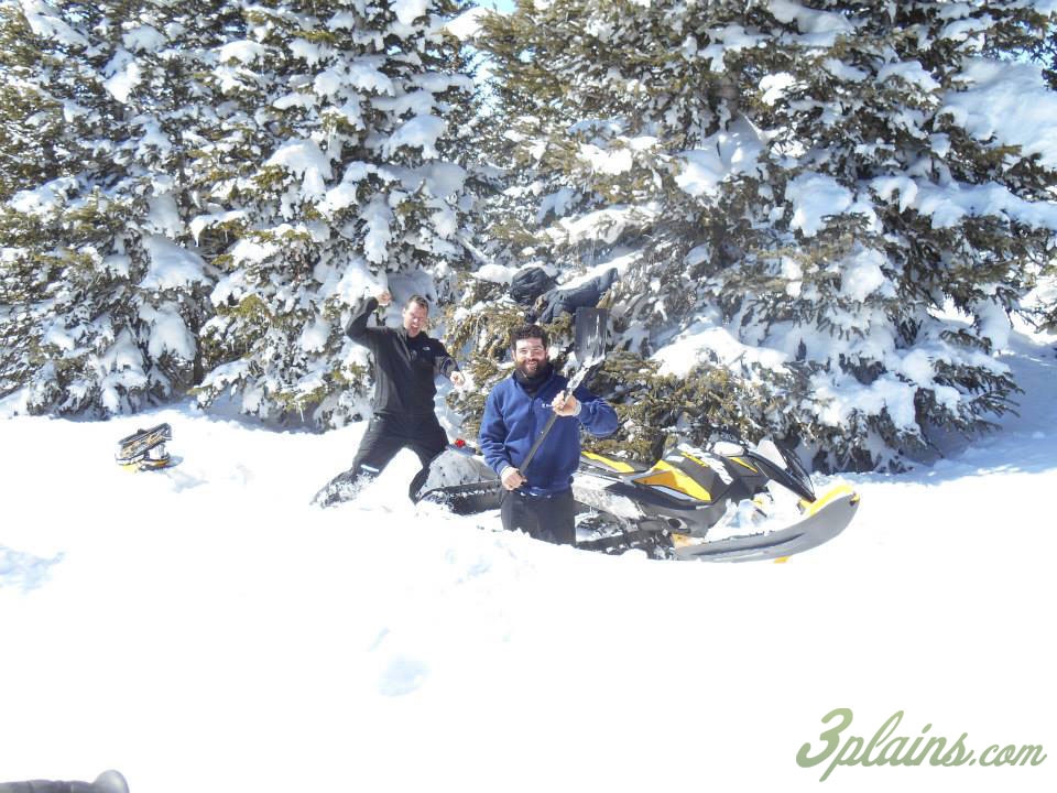 Snowy Range Wyoming Snowmobile Trip