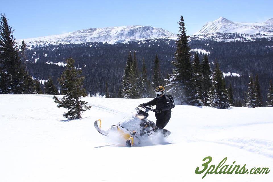 Snowy Range Wyoming Snowmobile Trip