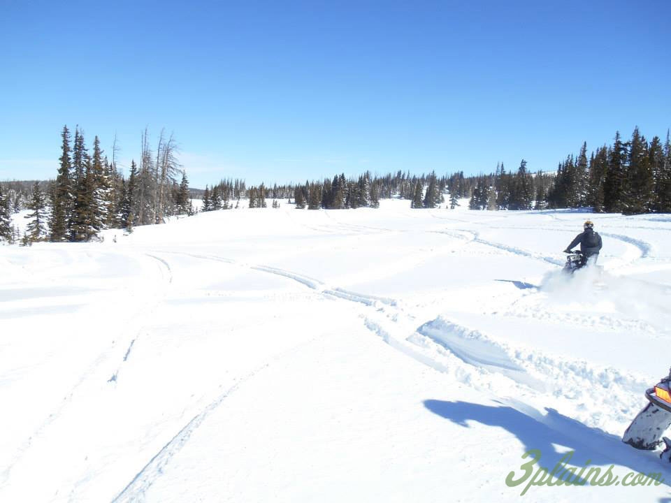 Snowy Range Wyoming Snowmobile Trip