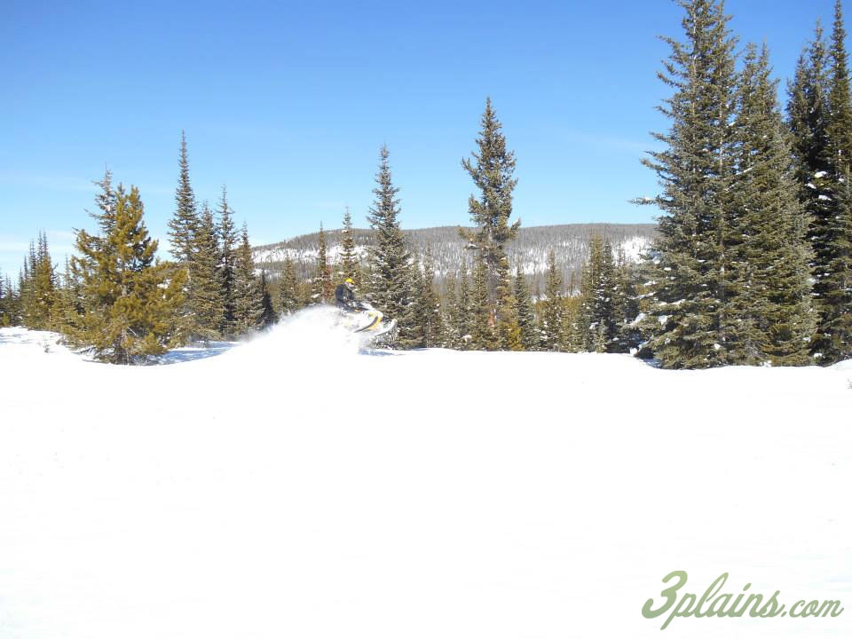 Snowy Range Wyoming Snowmobile Trip