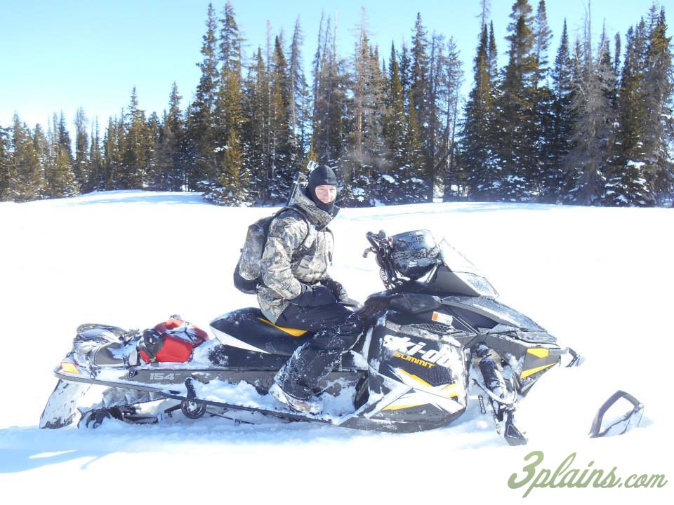 Snowy Range Wyoming Snowmobile Trip