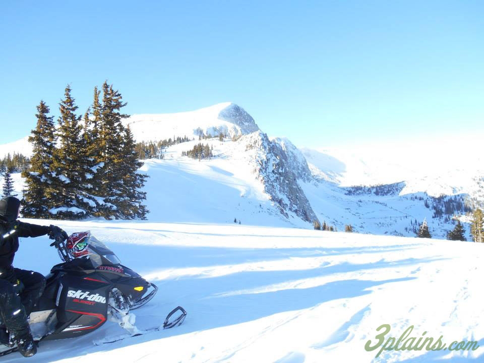 Snowy Range Wyoming Snowmobile Trip