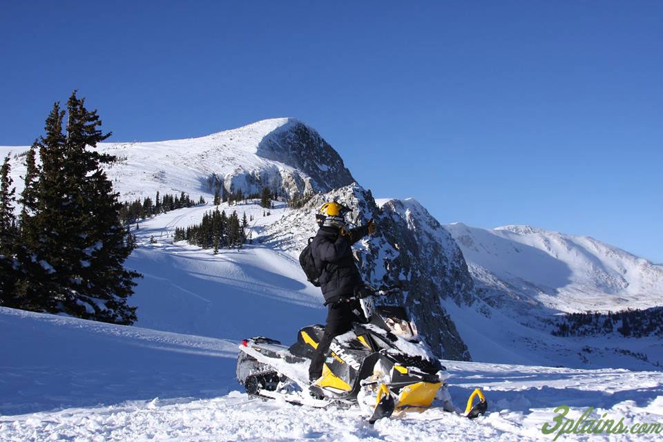 Snowy Range Wyoming Snowmobile Trip