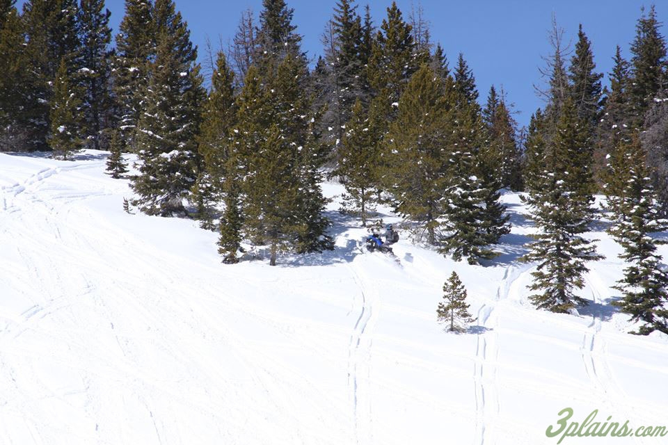 Snowy Range Wyoming Snowmobile Trip