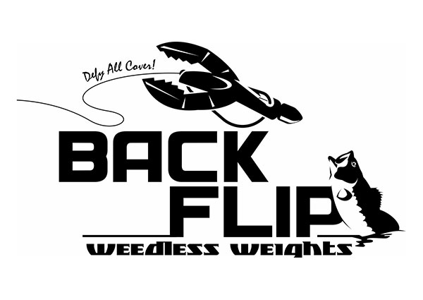 Back Flip Weedless Weights Logo