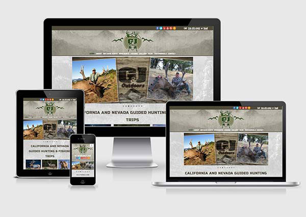View Big Game Hunting Web Design