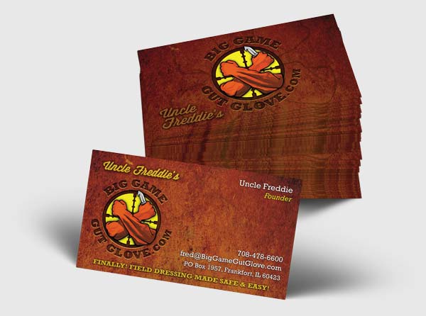 View Field Dressing Gloves - Business Cards