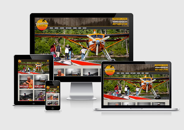 Custom Fishing Website Web Design for Fishing Guides, Lodges, Charters