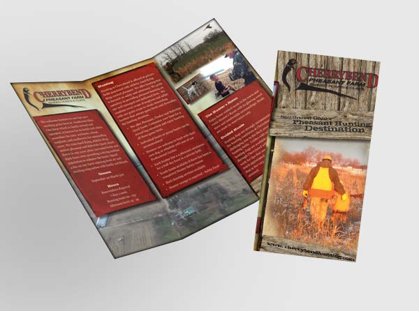 Pheasant Farm Brochure Design