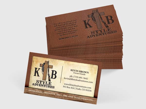 View Colorado Hunting Guide Business Cards