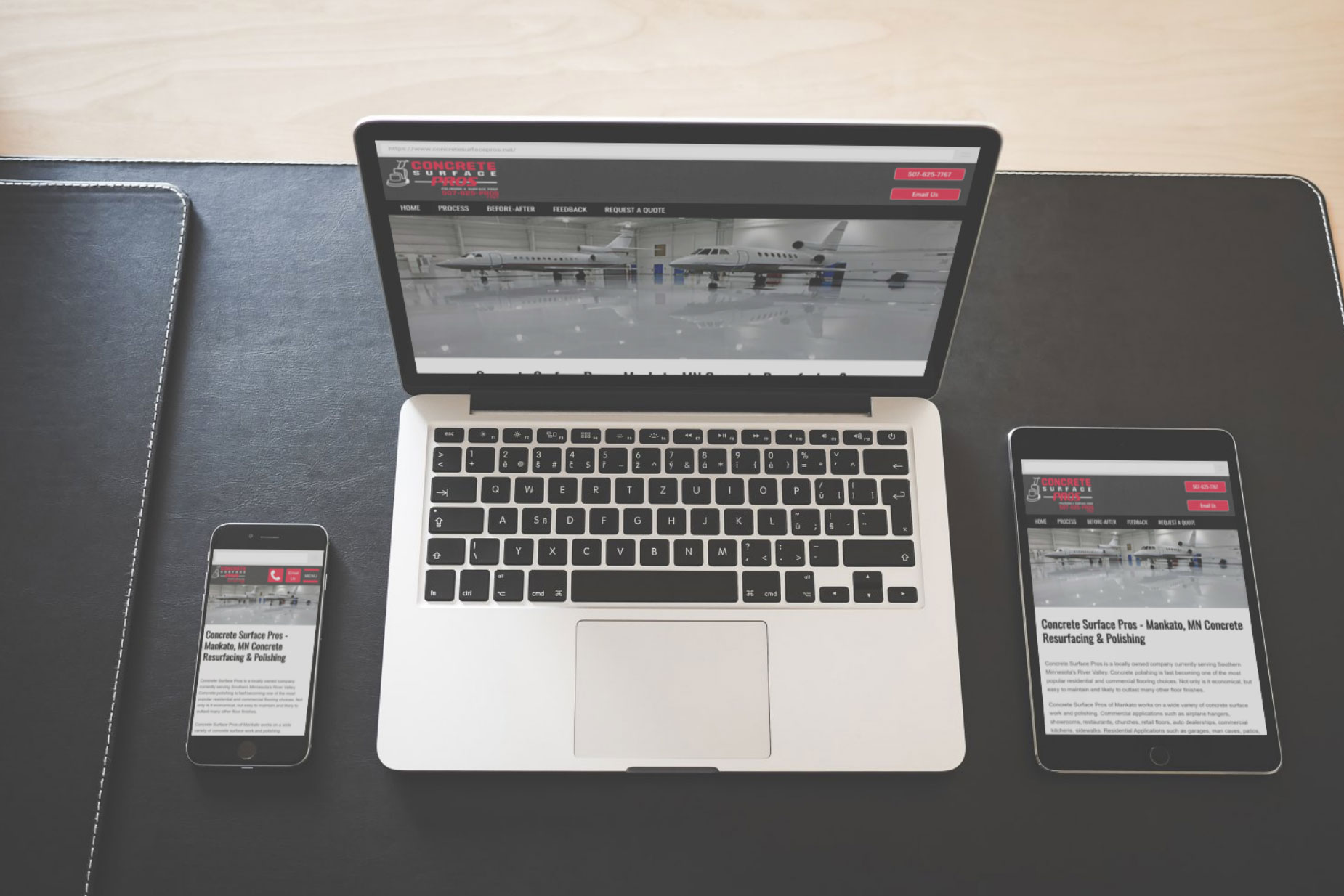 Concrete Contractor Website Design Concrete Contractor Website Design