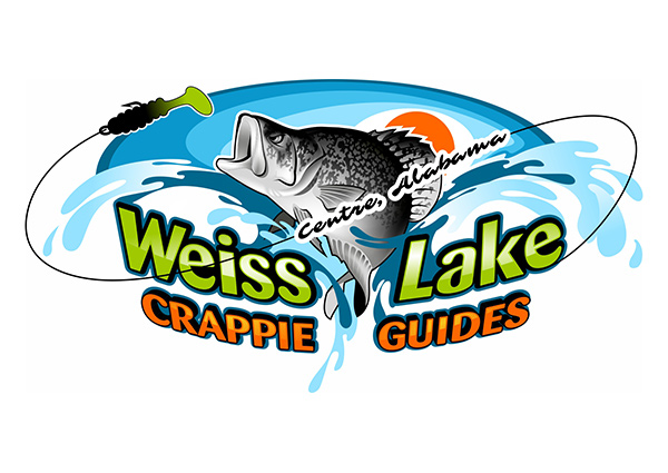 View Professional Crappie Fishing Charter Logo Design