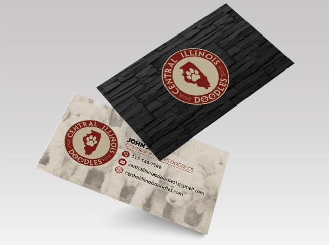 Dog Breeder Business Cards & Design Dog Breeder Business Cards & Design