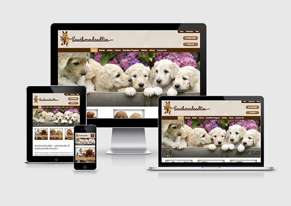 View Dog Breeder Web Design South Dakota