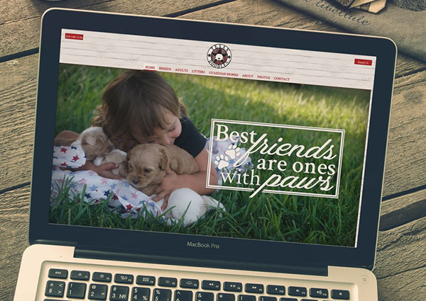 Dog Breeder Website Design Dog Breeder Website Design