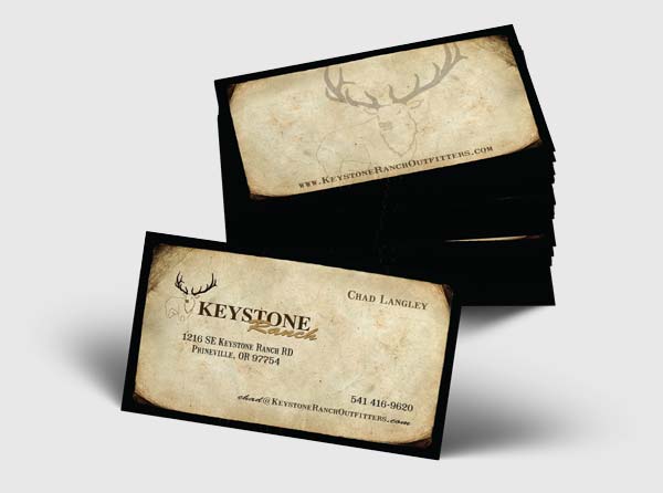 Elk Guide Business Cards