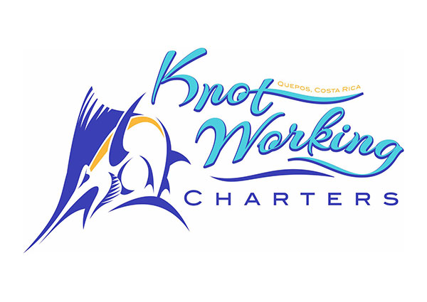 New Custom Charter Fishing Logo  Designed by 3plains - Custom