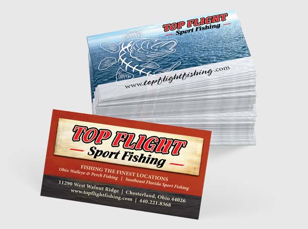 View Fishing Guide Business Cards - Design/Printing