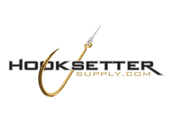 Fish Hook Logo Fishing Logo Design