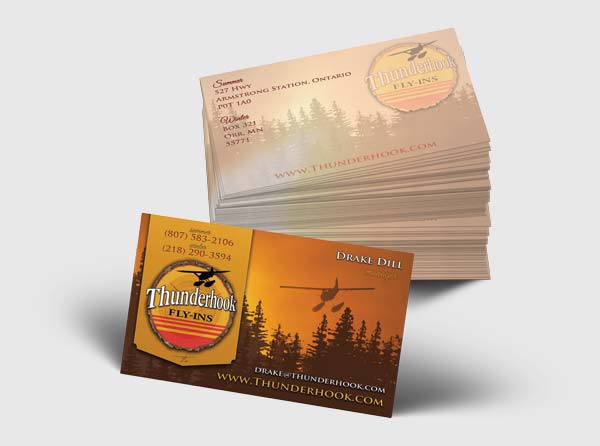 Canada Business Cards Fishing
