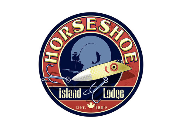 Fishing Lodge Logo Design  Vintage and Iconic Logo Design