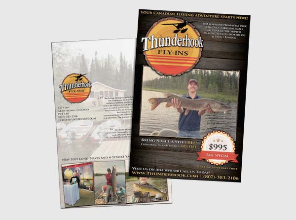 View Fishing Lodge Postcards