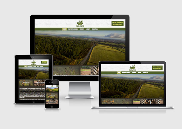 Native American Website Ag and Farm Web Design