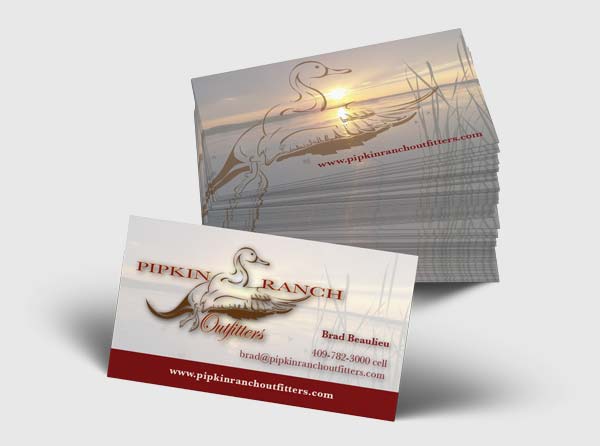 View Texas Hunting and Fishing Guide Business Cards