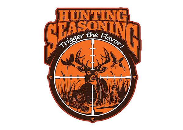Hunting Seasoning Logo Design Hunting Product Logo Design