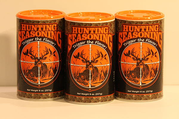 View Packaging for Hunting Seasoning