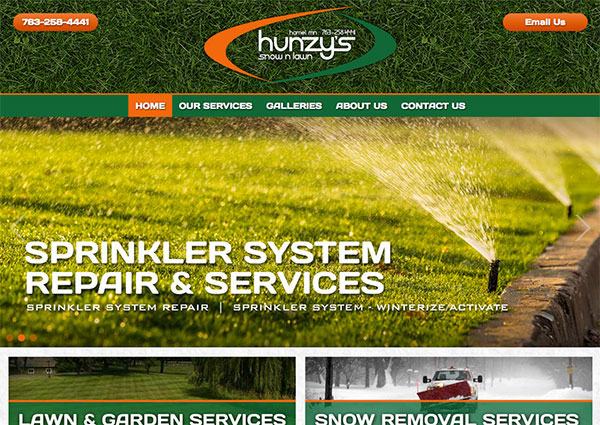 Landscaping Website Design