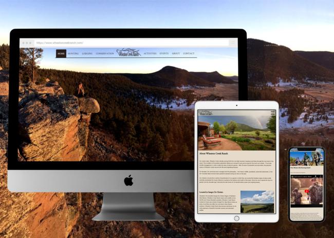 View Luxury New Mexico Hunting Lodge & Ranch Web Design