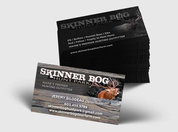 View Maine Hunt Park Business Cards - Design/Printing