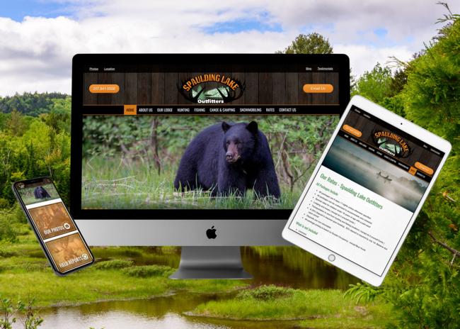View Maine Hunting Outfitter Website