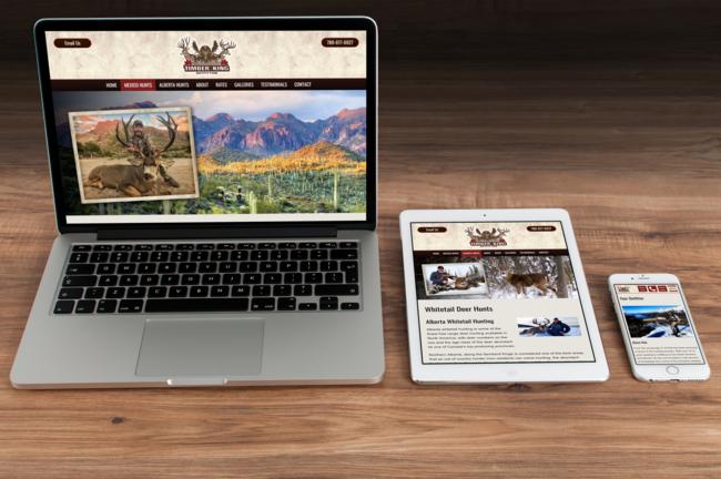View Mexico/Canada/Russia Hunting Outfitter Website Design
