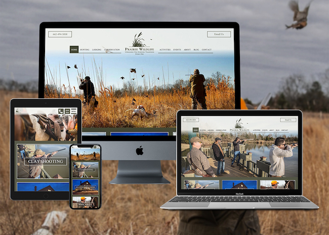 View Orvis Endorsed Wingshooting Lodge Web Design
