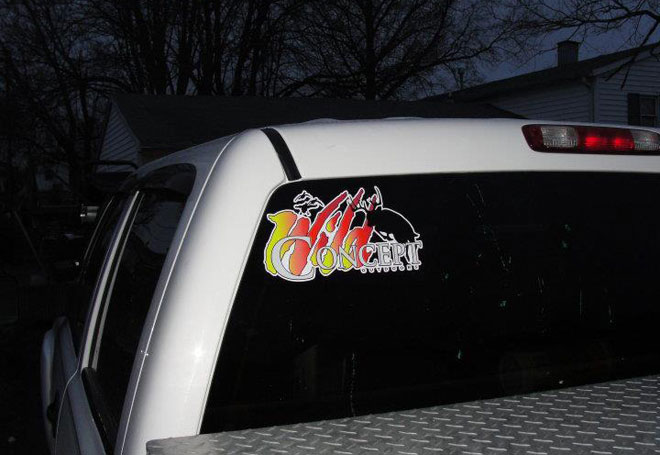 View Outdoors Truck Decals
