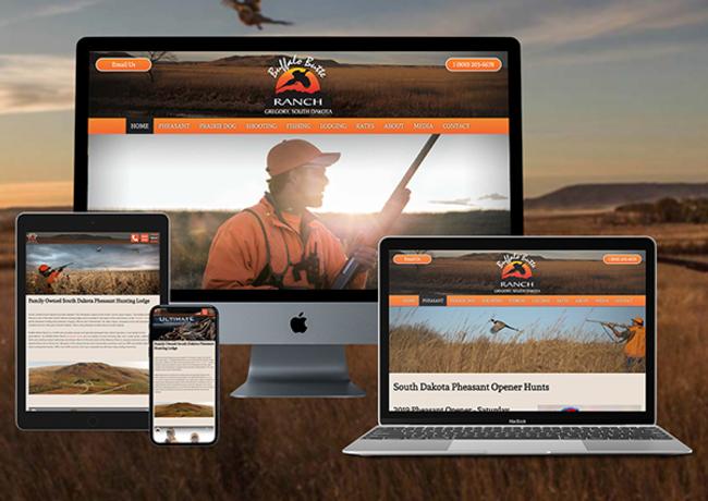 Pheasant Hunting & Outdoors Web Design Pheasant Hunting & Outdoors Web Design